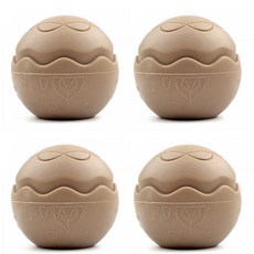 브리즈문 캠핑의자 발커버 볼캡, 탄 베이지, 4개