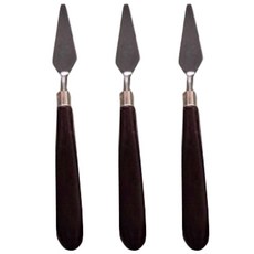 마이데일리 스테인리스 물감 페인팅 나이프 유화 칼, 3개