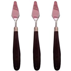 마이데일리 스테인리스 물감 페인팅 나이프 유화 칼, 3개