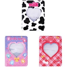 indi.k 專屬照片小卡相簿3件組, 混合色, 20張