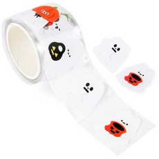 indigoshop 萬聖節麻煩製造者遮蔽膠帶, 白色的, 3個