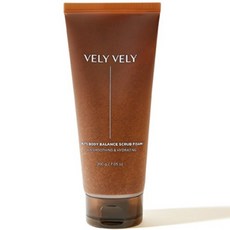 VELY VELY 堅果身體平衡磨砂膏, 200克, 1個