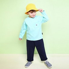 JELISPOON 童款甜蜜小熊素色口袋T恤