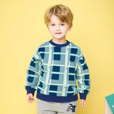 JELISPOON 孩童格紋T恤