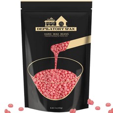 라이프스탠스 셀프 브라질리언 왁싱 로즈 하드왁스, 450g, 1개