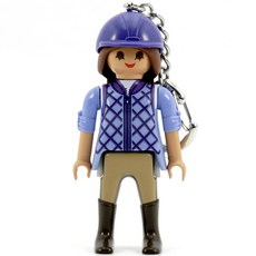 Playmobil 摩比人 鑰匙圈騎師公仔, 1個