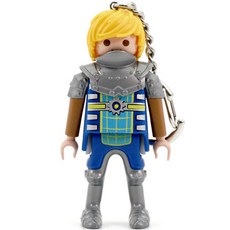 Playmobil 摩比人 鑰匙圈公仔 諾貝爾騎士 阿文王子, 1個