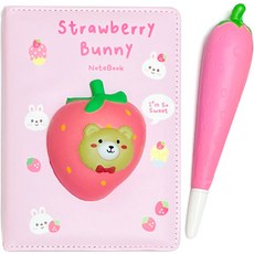 軟Q筆記本 + 原子筆組合, 隨機出貨, 1套