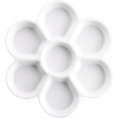 油畫調色板 17.3*17.3cm 款式1 P26, 7個空格, 1個