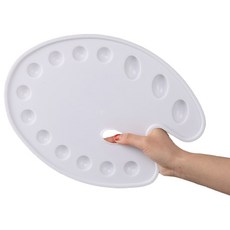 리암 휴대용 유화 팔레트 35 x 25.5 cm 타입1 P33, 1개, 14칸