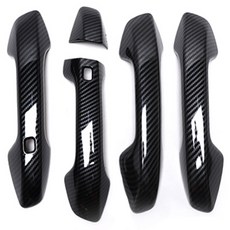 메이튼 튜닝 용품 도어 외 캐치 손잡이 카본 몰딩, 기아 더 뉴 셀토스