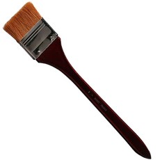 My Daily 美術用排刷 筆刷 胡桃木色, 1個, 2號