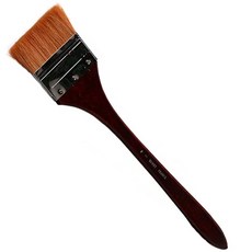 My Daily 美術用排刷 筆刷 胡桃木色, 1個, 3號