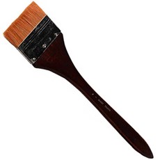 My Daily美術用扁刷核桃, 1個, 4號