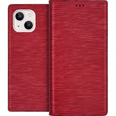 까미또 베네트 웨이브 가죽 플립 휴대폰 케이스