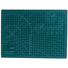 Kind Myzzoo 建築設計繪圖矽膠切割墊, 綠色