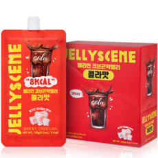 果凍薄立方魔芋果凍可樂味10包, 1.2kg, 1盒