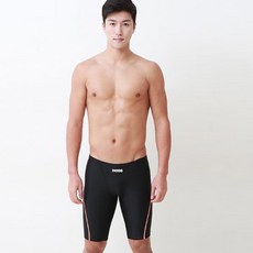 후그 남성용 실내 레귤러핏 5부 수영복 MLA575