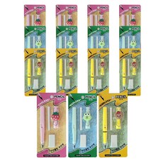 豆莢3000萬年夾無限鉛筆粉色5p+藍色5p+黃色5p套裝, 1套, 粉色、藍色、黃色