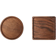 適用於復古家庭咖啡廳室內杯墊套裝 COS-DH38, 可可色