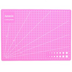 마이데일리 미술용 컷팅매트 패드 고무판 A4, 핑크