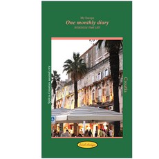 아이씨엘디자인 컬러 유럽 한달 다이어리, 크로아티아, 1개