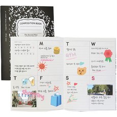 ICL 設計作文 A5 每周常年計劃說明 2p, 黑色