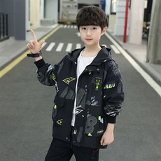 孩童時尚防風外套