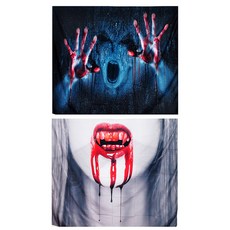 PARTYSHOW 萬聖節氣氛設計橫幅 2款, 鬼A型、B型