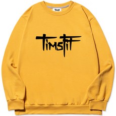 팀스핏 남성용 그래피티 고중량 맨투맨 티셔츠