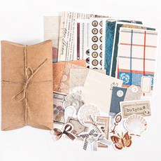 잇홈 手帳裝飾紙品系列 古典套組 30PCS D款, 1套, 混合色