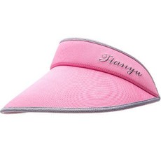 Rion女款太陽戶外運動郊遊高爾夫太陽帽 HR567, 粉色的