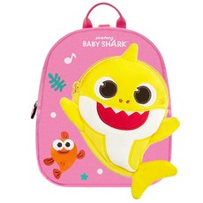碰碰狐幼兒用鯊魚寶寶立體口袋防走失後背包 WP-B112