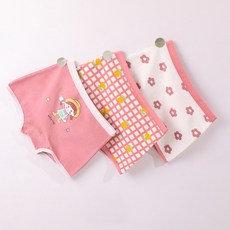 Ppumppum Socks 女童俏麗女孩平口褲3件組 C38