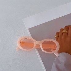 Dolphin whale 孩童復古橢圓框造型太陽眼鏡