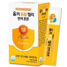 olea 維他命果凍 熱帶水果味 15入, 1盒, 300g