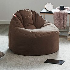 보니타 직접 충전하는 빈백 겉커버 대형 DIY_B807, 초코