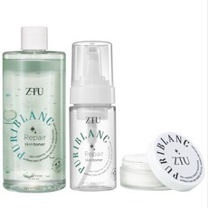 ZTU 護理爽膚水 400ml+慕斯按壓瓶+爽膚棉+攜帶式圓盒, 1組, 1入