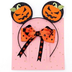 盛開的萬聖節梅蘭妮髮夾+樂隊套裝