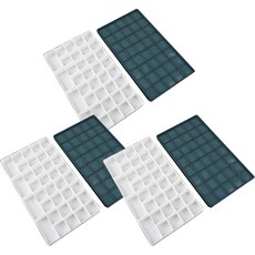 On The Eve壓克力多功能美術調色盤 款式10 3入, 1組, 36格