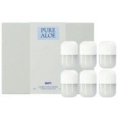 SHIFT 濾水蓮蓬頭維他命C膠囊 6入組, 1組, Pure Aloe(無香)