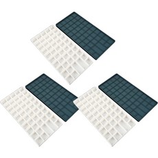 On The Eve壓克力多功能美術調色盤 款式12 3入, 48格, 1組