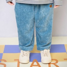 JELISPOON 孩童燈芯絨寬褲