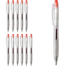 Morning Glory 原子筆 0.5mm 12入, 紅色的, 1個