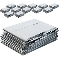 露營保暖輕量急救毯 JHK_987, 銀色, 13個