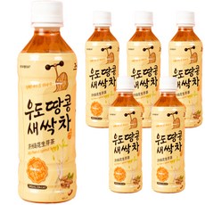 Wooyoung E&amp;T牛島花生芽茶, 340ml, 6個