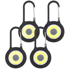 Tree 高功率手電筒登山扣 黑色, 1個