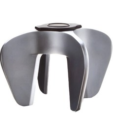 vacu vin 香檳開瓶器, 銀, 1個