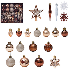 聖誕裝飾樹道具套組 L, 混合顏色