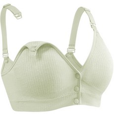 羅紋3前釦哺乳內衣